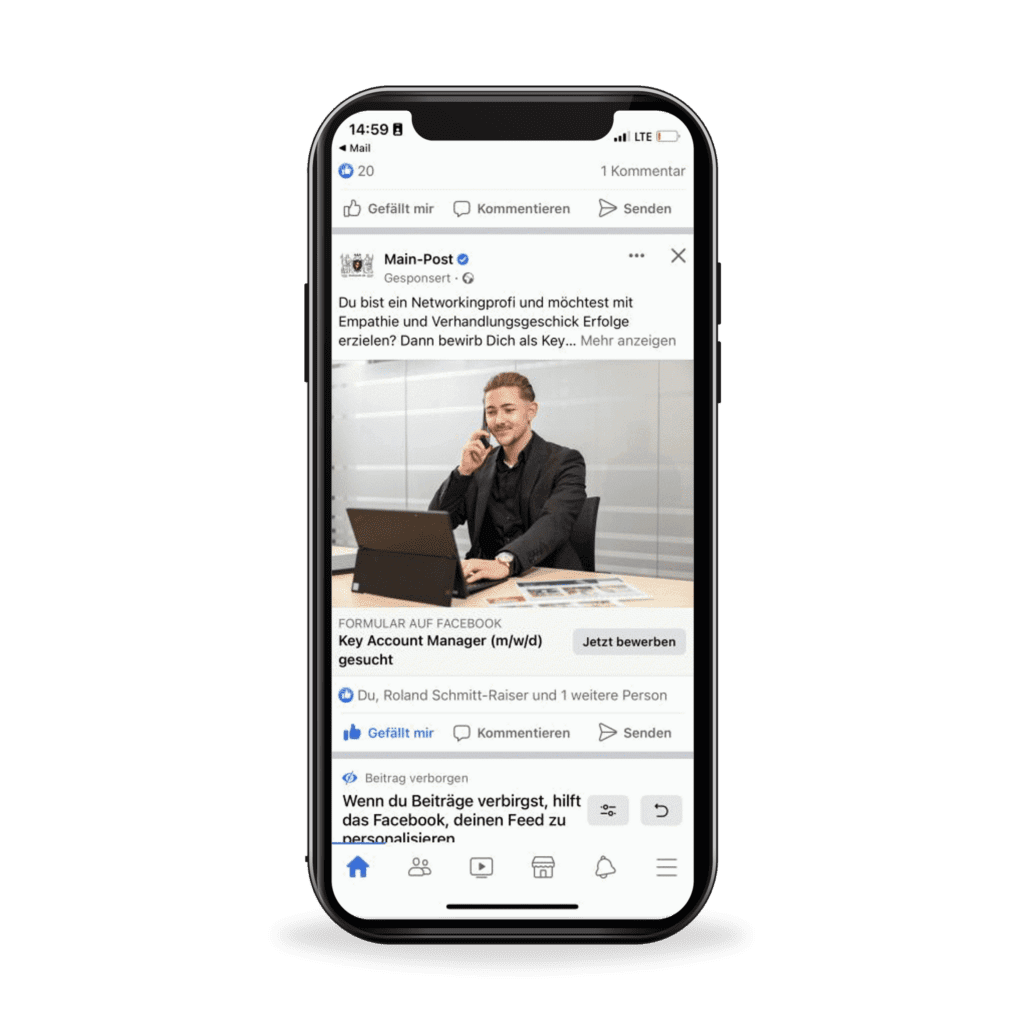 Recruiting Ads mainpost de Werben mainpost de