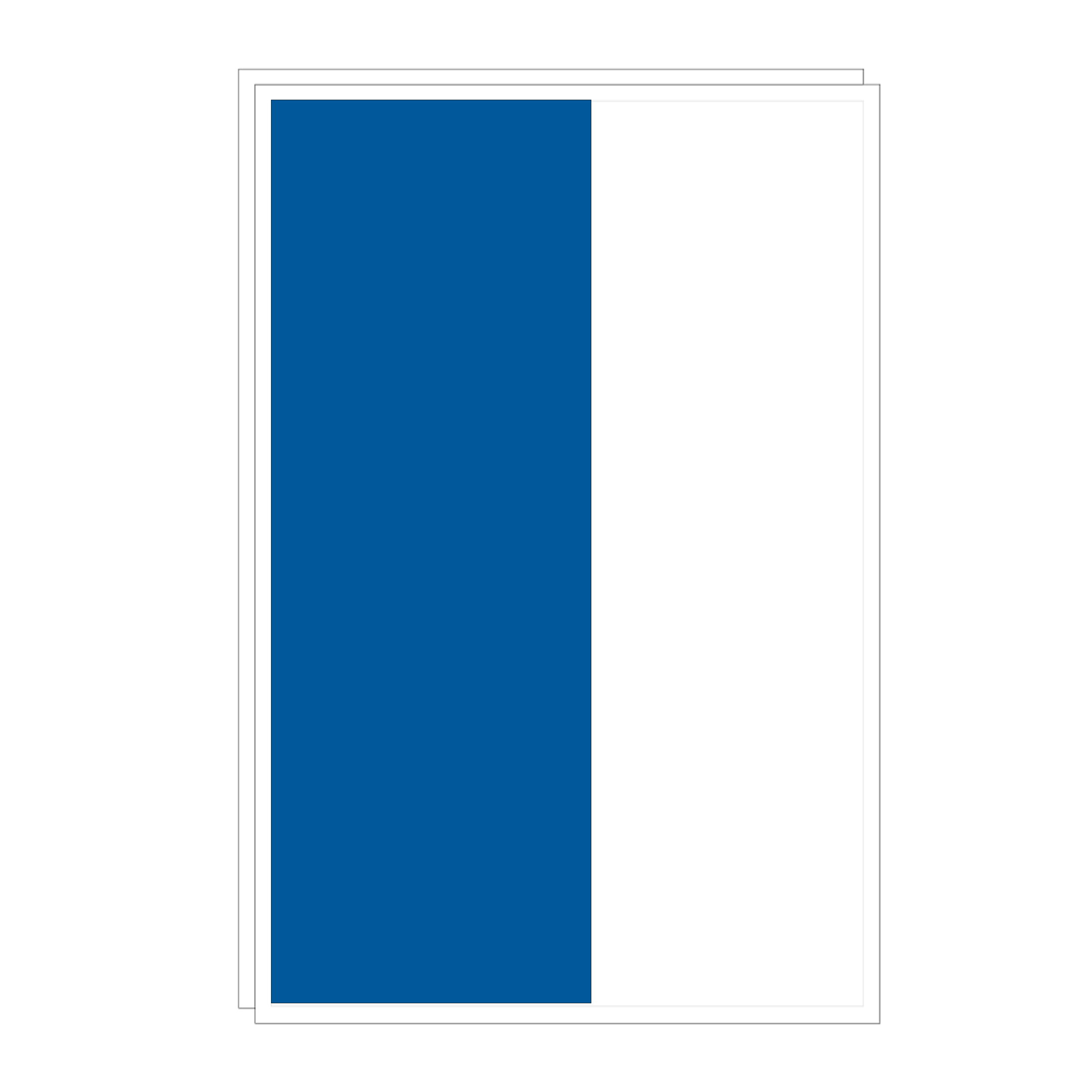 Halbseitige Anzeige – Hoch