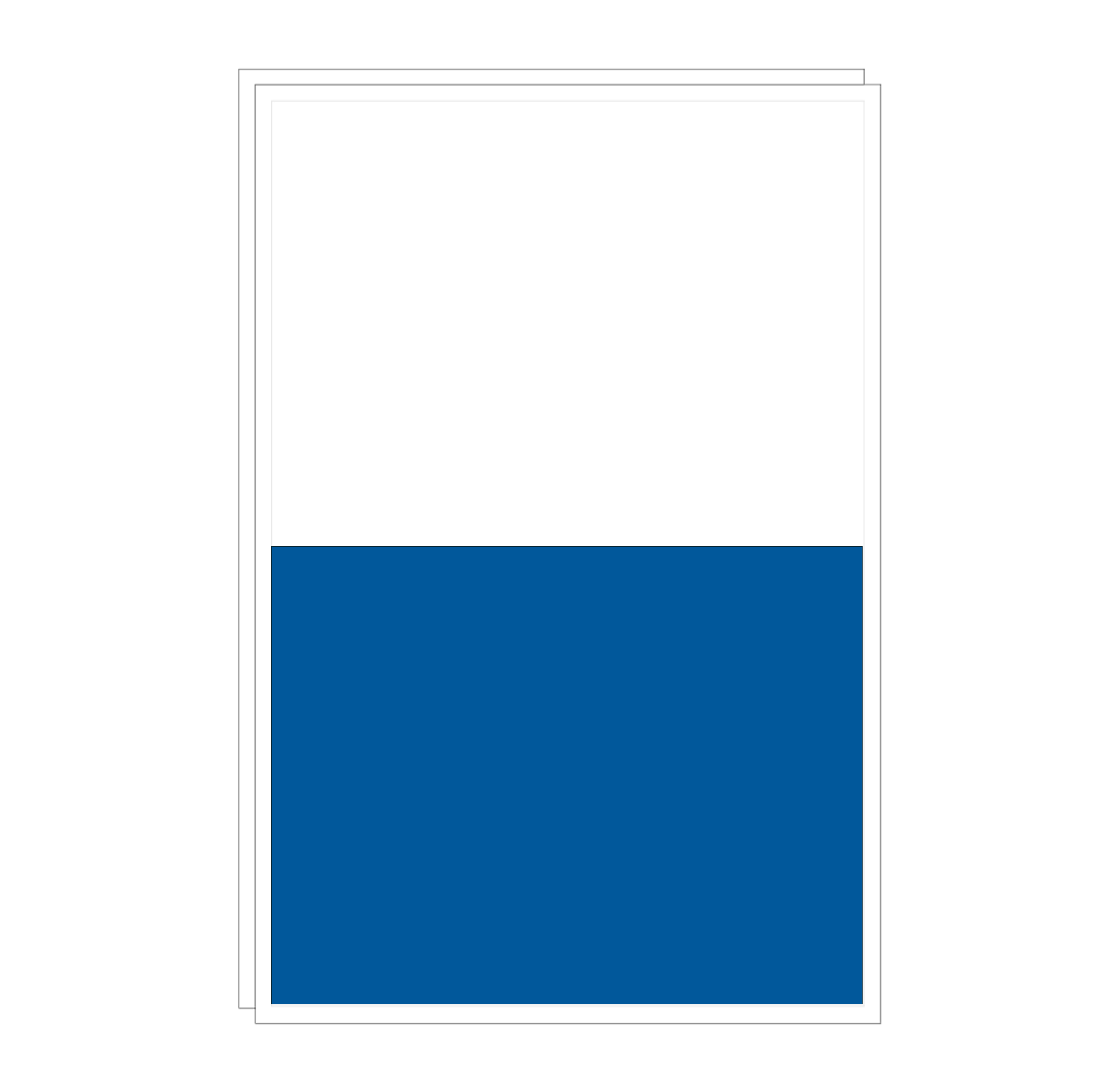 Halbseitige Anzeige – Quer